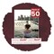Dark Red Suede Mat Board for 22x30 Frames - Fits 19x27 Photos